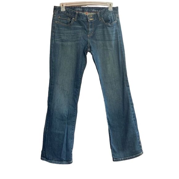 TOMMY HILFIGER Women’s Modern Bootcut Jeans Size 10R Inseam 30.5 Blue‎ - Picture 1 of 11